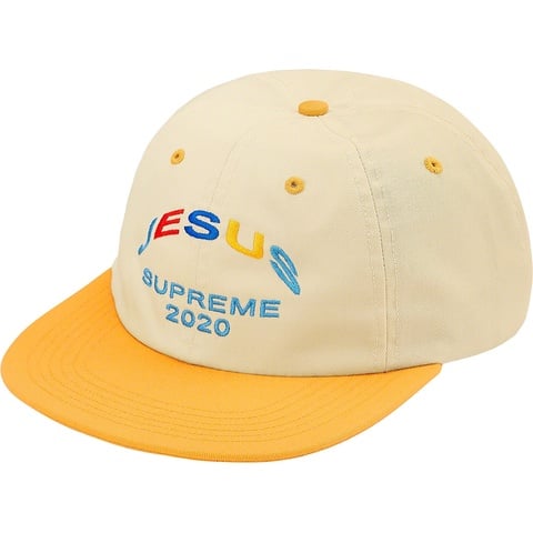 Supreme Jesus 6-Panel - Yellow