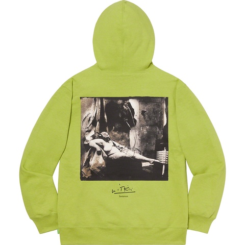 Supreme Joel-Peter Witkin/Supreme Sanitarium Hooded Sweatshirt - Lime