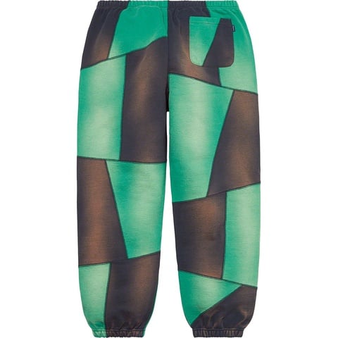Supreme Patchwork Sweatpant - Navy