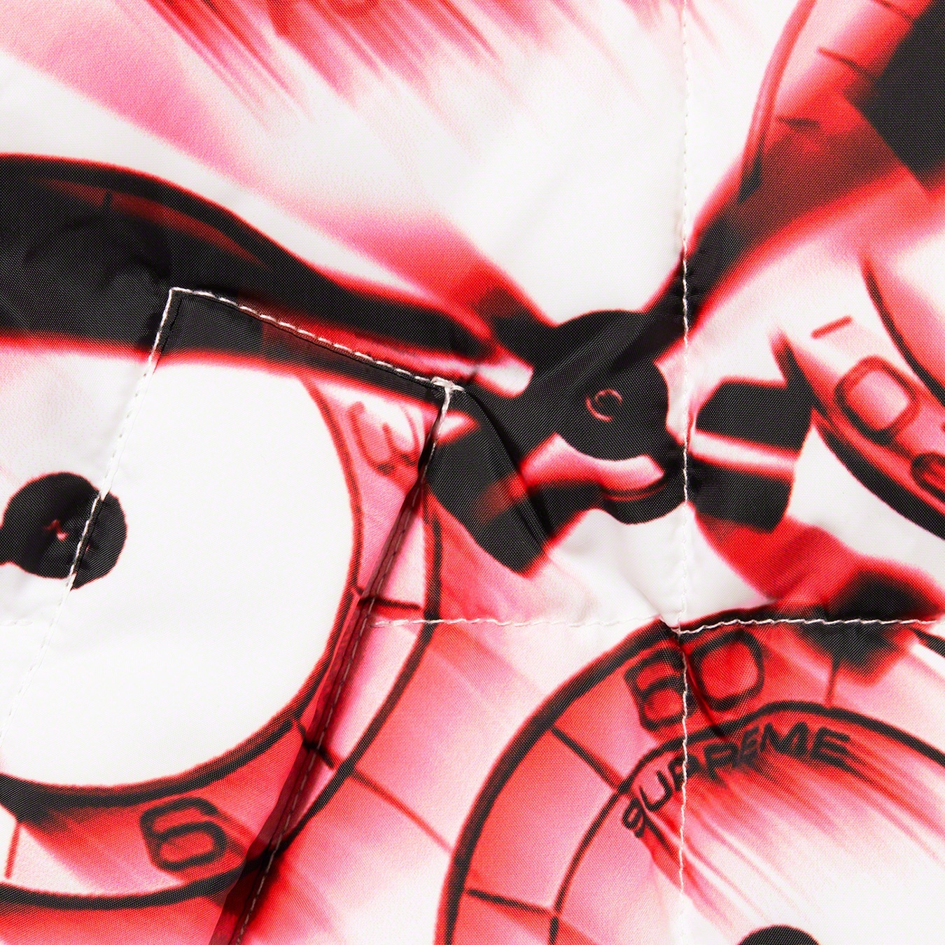 Supreme Watches Reversible Puffy Jacket (FW20) - White - $218