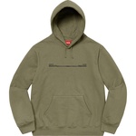 Supreme Shop Hooded Sweatshirt (FW20) - Light Olive - Paris