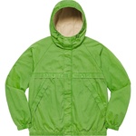 Supreme Overdyed Twill Hooded Jacket (FW20) - Bright Green