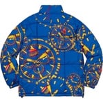 Supreme Watches Reversible Puffy Jacket (FW20) - Royal