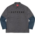 Supreme 2-Tone Work Shirt (FW20) - Dark Grey