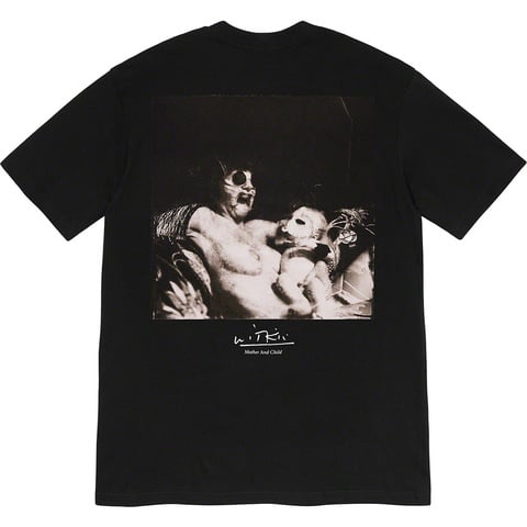 Supreme Joel-Peter Witkin/Supreme Mother and Child Tee - Black