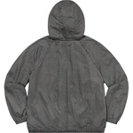 Supreme Overdyed Twill Hooded Jacket (FW20) - Black