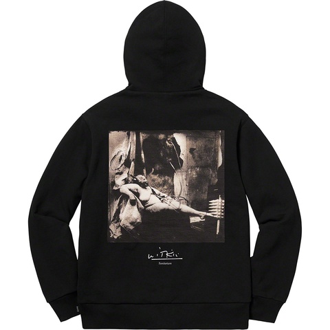 Supreme Joel-Peter Witkin/Supreme Sanitarium Hooded Sweatshirt - Black