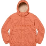 Supreme Overdyed Twill Hooded Jacket (FW20) - Rust