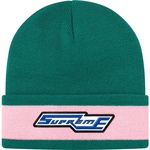 Supreme Cuff Stripe Beanie (FW20) - Teal