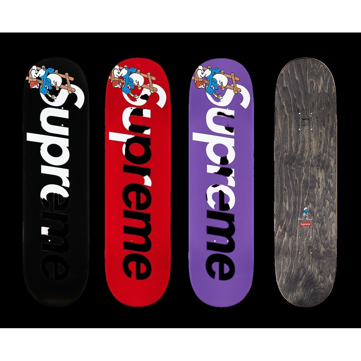 Supreme®/Smurfs™ Skateboard - SupremeCommunity