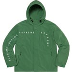 Supreme Curve Logos Ripstop Jacket (FW20) - Olive