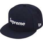 Supreme World Famous Box Logo New Era (FW20) - Navy
