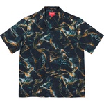 Supreme Marble Silk S S Shirt (FW20) - Black