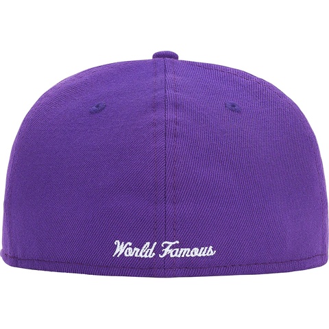 Supreme World Famous Box Logo New Era® - Purple