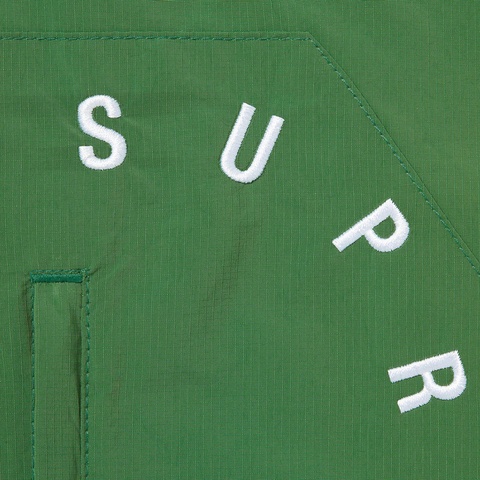 Supreme Curve Logos Ripstop Jacket - Olive