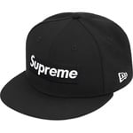 Supreme World Famous Box Logo New Era (FW20) - Black
