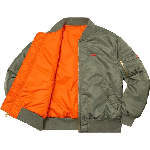 【新品・未使用】Supreme Globe MA-1 AOI（Olive Globe MA-1 - fall/winter 2020 - Supreme