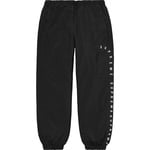 Supreme Curve Logos Ripstop Pant (FW20) - Black