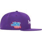 Supreme World Famous Box Logo New Era (FW20) - Purple