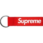 Supreme Webbing Keychain (FW20) - Red