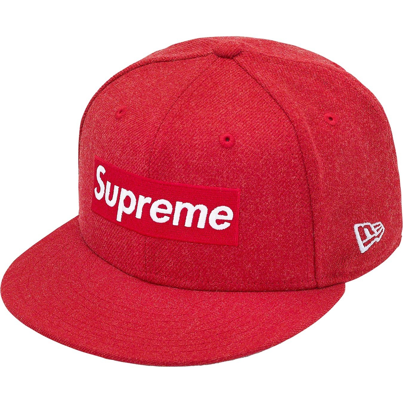 Supreme World Famous Box Logo New Era (FW20) - Red - $48