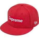 Supreme World Famous Box Logo New Era (FW20) - Red