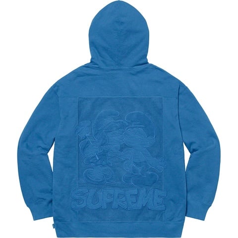 Supreme Supreme®/Smurfs™ Hooded Sweatshirt - Pale Royal