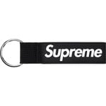 Supreme Webbing Keychain (FW20) - Black
