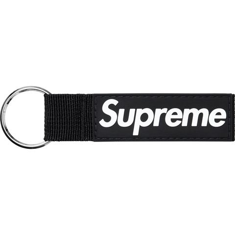 Supreme Webbing Keychain - Black