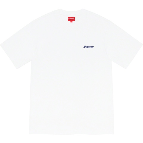 Supreme Washed S/S Tee - White