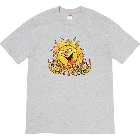 Supreme Sun Tee - Heather Grey