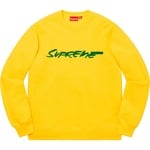 Supreme Futura Logo Crewneck (FW20) - Yellow