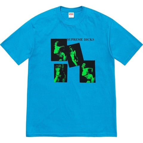 Supreme Supreme Dicks Tee - Bright Blue