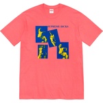 Supreme Supreme Dicks Tee (FW20) - Bright Coral