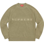 Supreme Stone Washed Sweater (FW20) - Olive