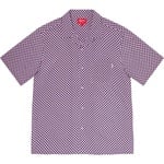 Supreme Compact Dot Rayon S S Shirt (FW20) - Purple
