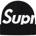 Supreme Big Logo Beanie (FW20) - Black