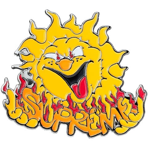 Supreme Sun Pin - $8.00