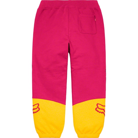 Supreme Supreme®/Fox® Racing Sweatpant - Pink