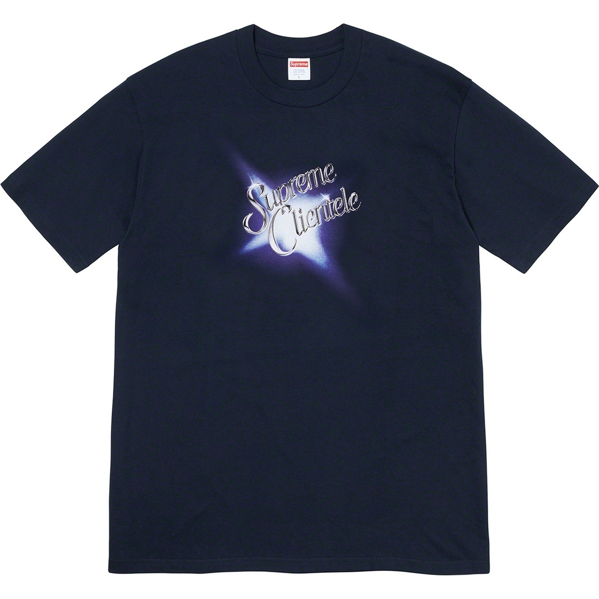 supreme Clientele tee Navy シュプリーム　TシャツL Supreme Clientele Tee - fall/winter 2020 - Supreme