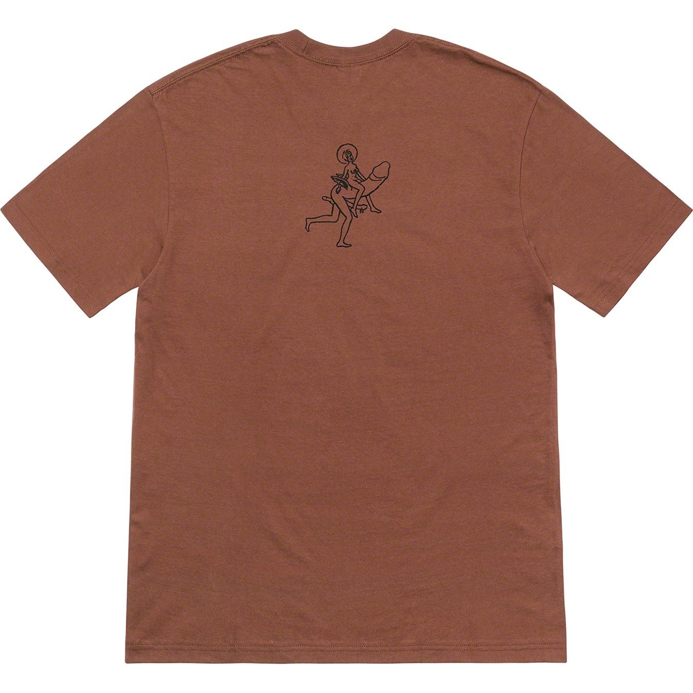 Supreme Supreme Dicks Tee (FW20) - Brown - $38