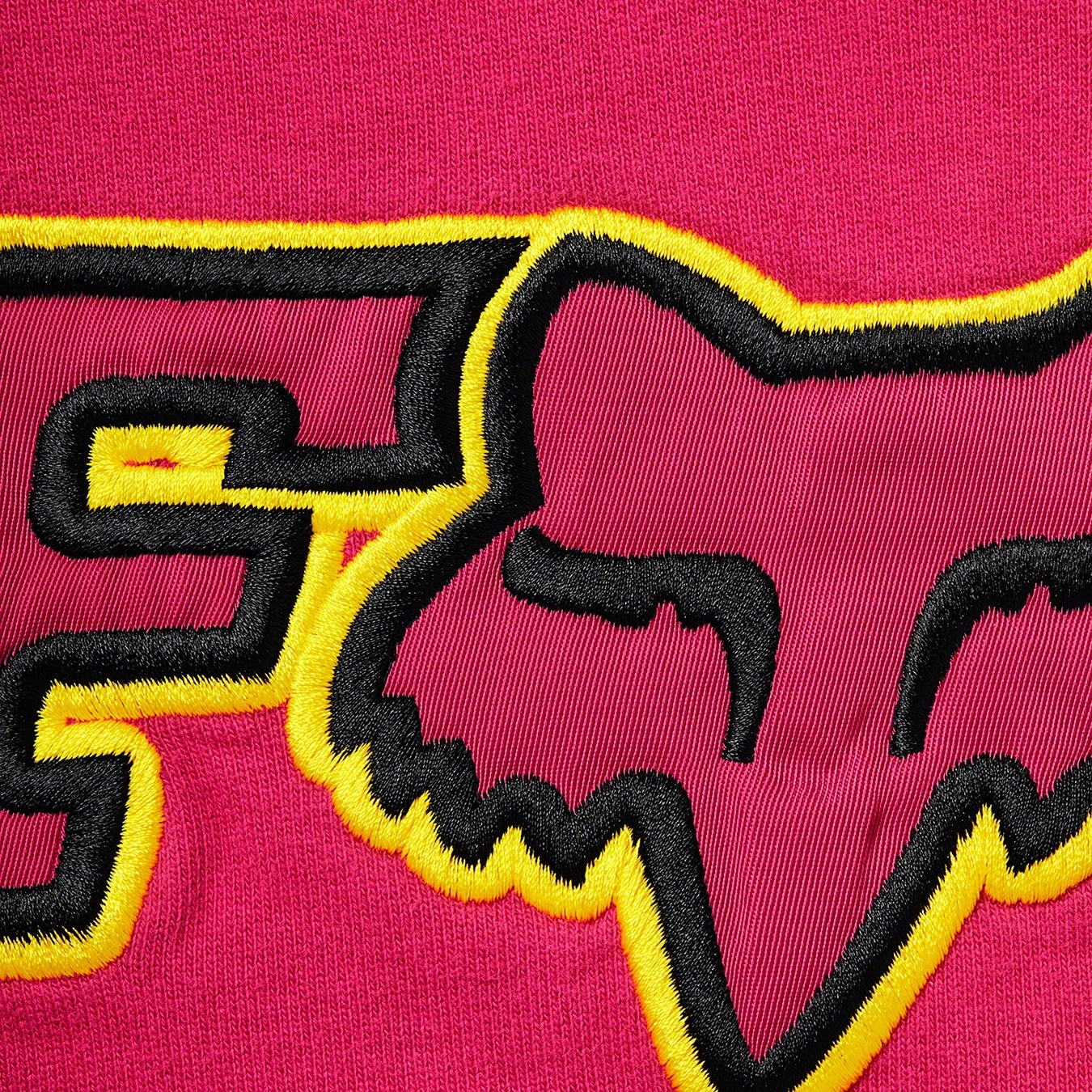 Supreme Supreme Fox Racing Hooded Sweatshirt (FW20) - Pink - $168