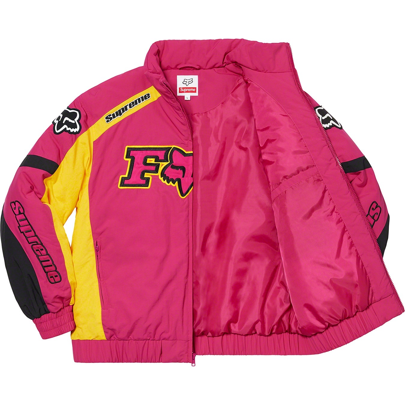 Supreme Supreme Fox Racing Puffy Jacket (FW20) - Pink - $248