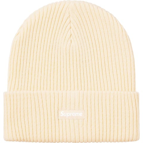 Supreme Wide Rib Beanie - Natural