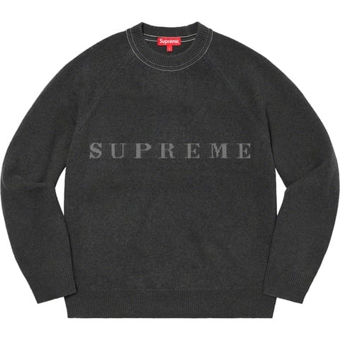 シュプリームStone Washed Sweater ニットセーター　Lサイズ Stone Washed Sweater - fall/winter 2020 - Supreme