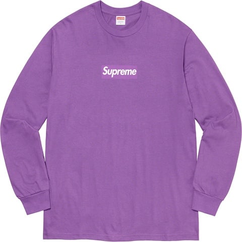 Box Logo L/S Tee - fall/winter 2020 - Supreme