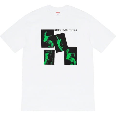 Supreme Supreme Dicks Tee - White