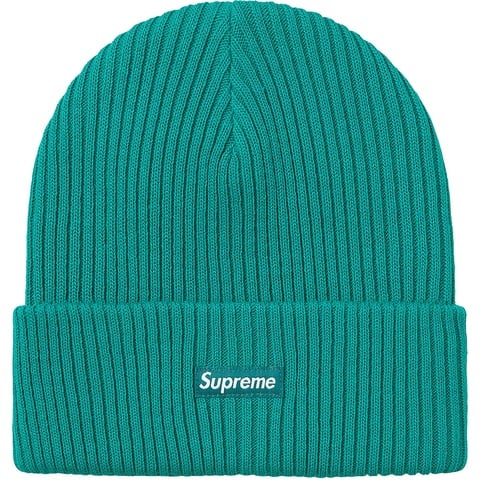 Supreme Wide Rib Beanie - Teal