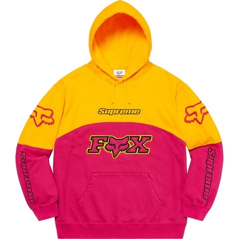 Supreme®/Fox® Racing Hooded Sweatshirt - Supreme