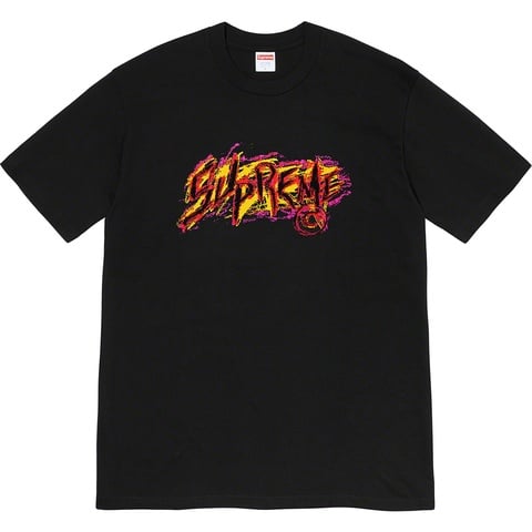 Supreme Scratch Tee - Black